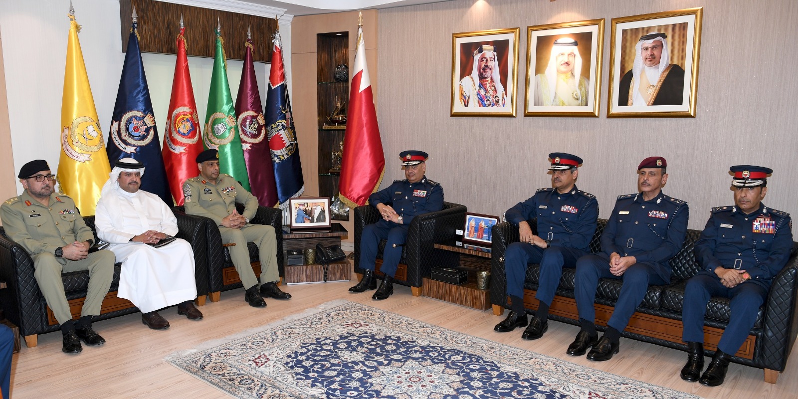 رئيس الأمن العام يستقبل مدير عام الأركان المشتركة للقوات المسلحة الباكستانية<