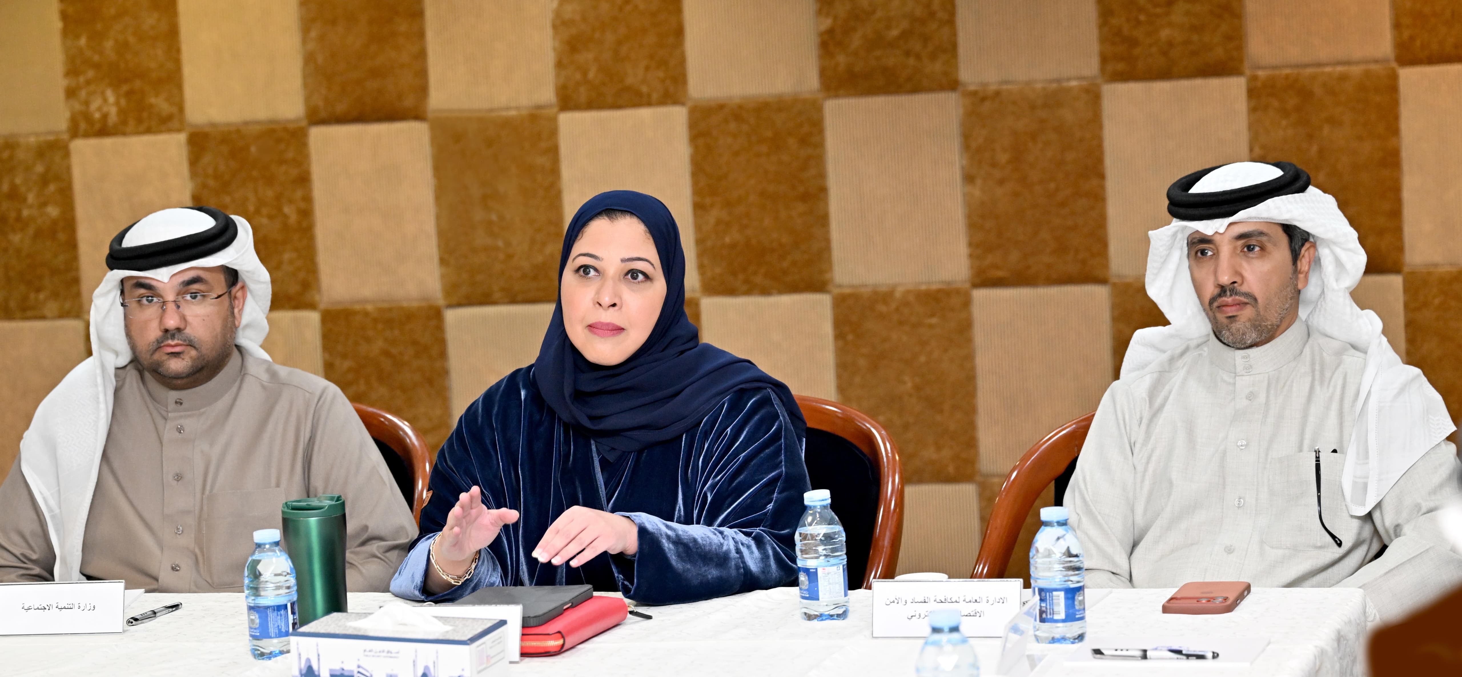 الرئيس التنفيذي للمركز الوطني للتحريات المالية تترأس اجتماع لجنة مكافحة غسل الأموال وتمويل الإرهاب<