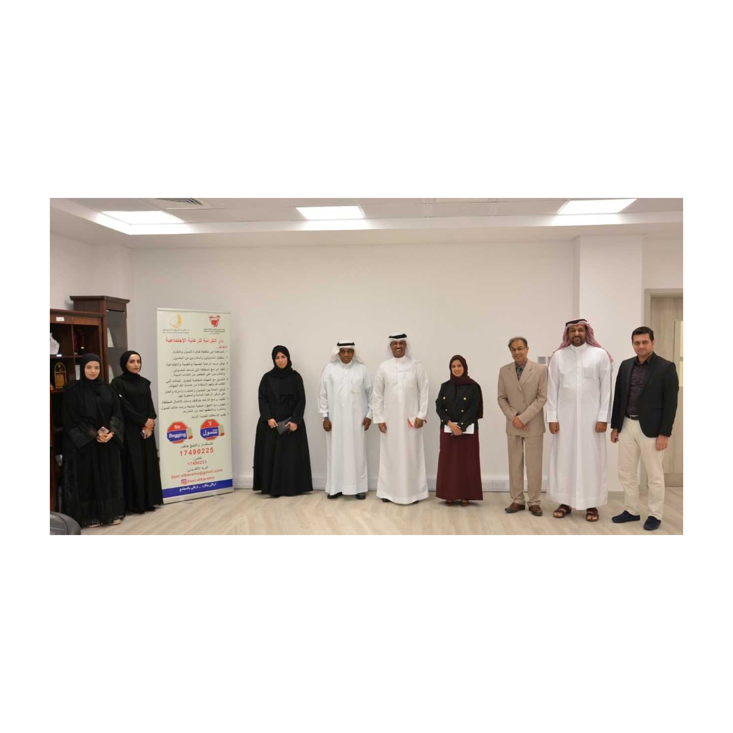 نائب محافظ الشمالية يقوم بزيارة لدار الكرامة للرعاية الاجتماعية<