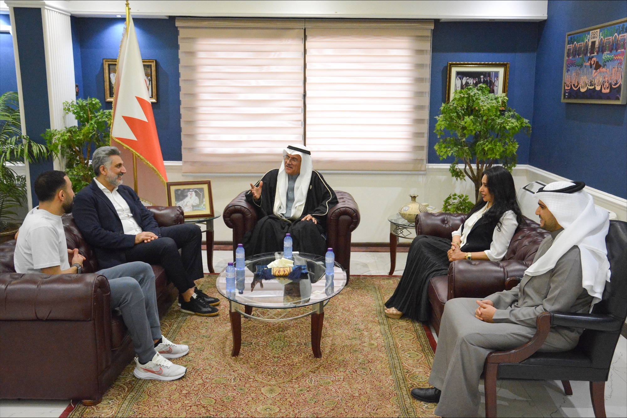 محافظ الشمالية يشيد بدعم مجموعة بنك البحرين والكويت في مجال المسؤولية الاجتماعية<