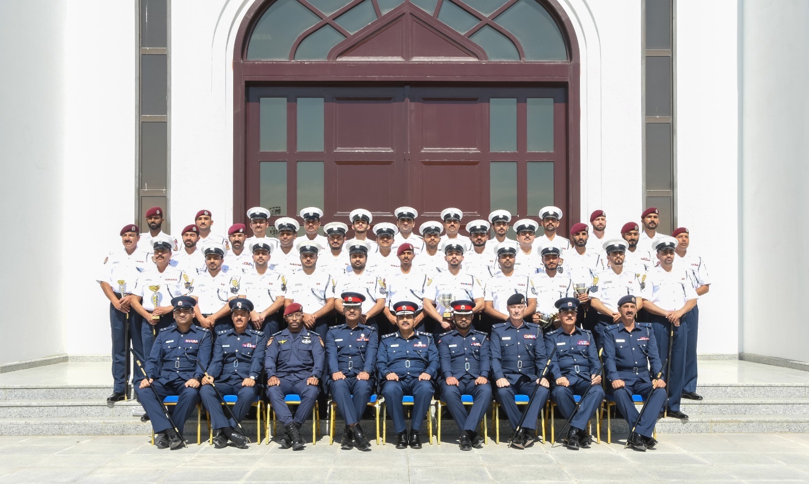 الأكاديمية الملكية للشرطة تنظم المسابقة الداخلية لعصا قياس الخطوات العسكرية<