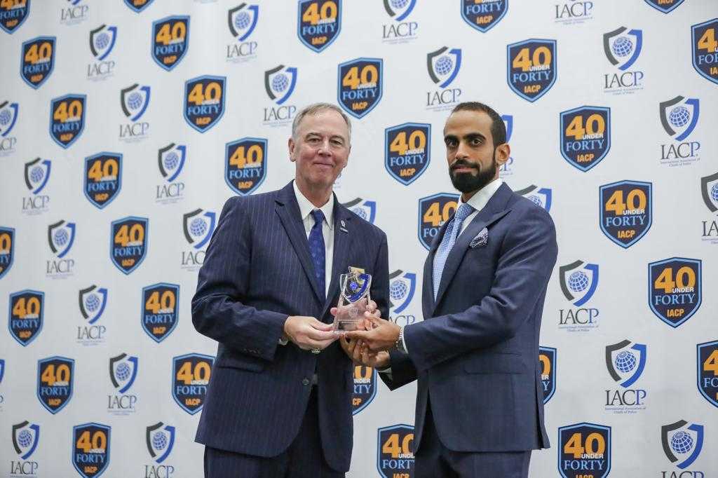 في تقدير دولي رفيع لمشروع العقوبات البديلة ... خالد بن راشد يفوز بجائزة الجمعية الدولية لقادة الشرطة بالولايات المتحدة الأمريكية<