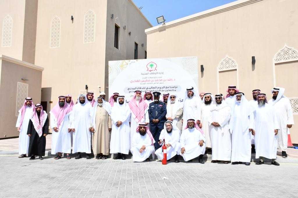 الإدارة العامة للدفاع المدني تنظم ورشتي عمل توعويتين للمؤذنين وأصحاب الوظائف الدينية من منتسبي إدارتي الأوقاف السنية والجعفرية<