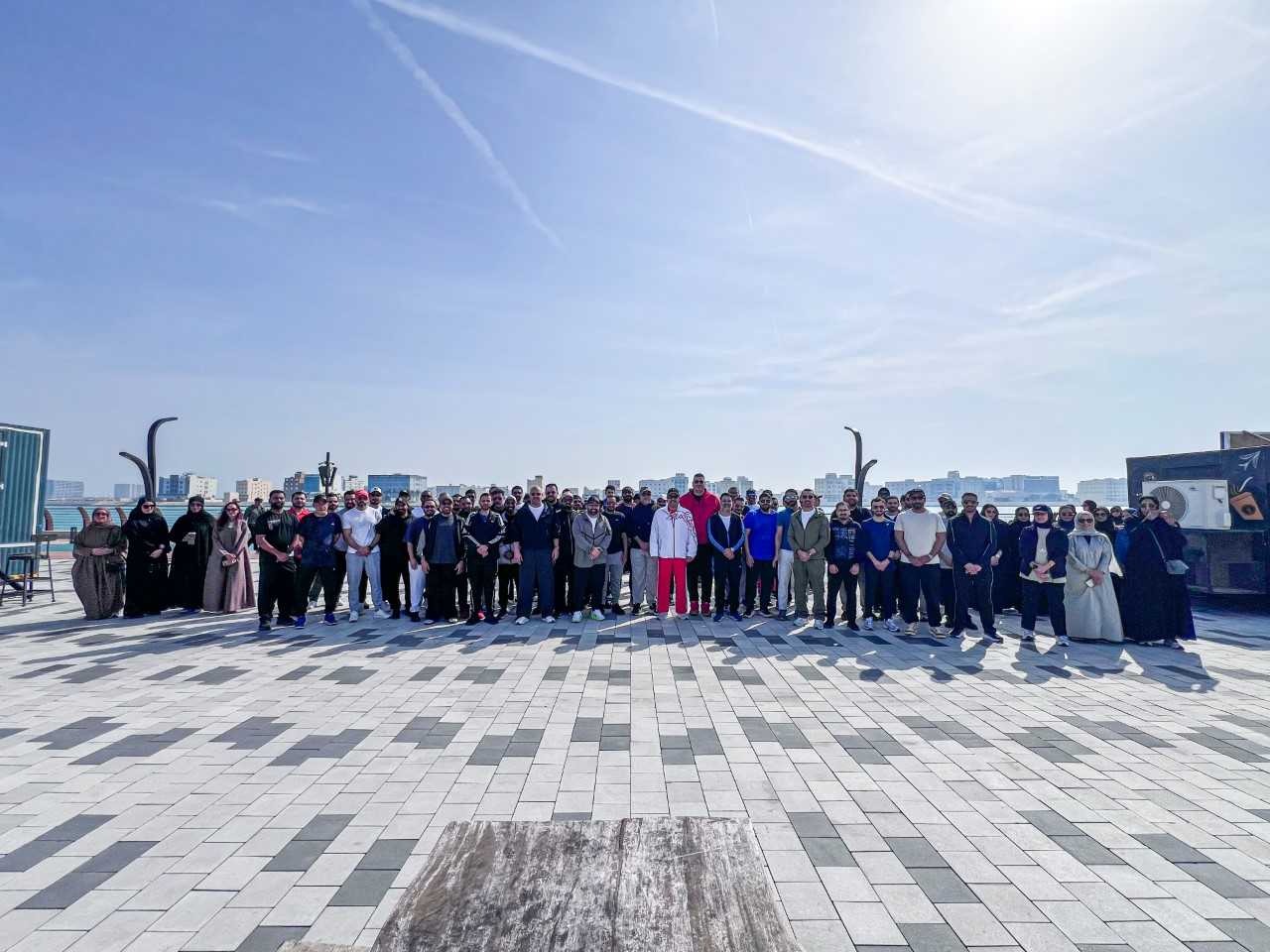 إدارات وزارة الداخلية تشارك في فعاليات اليوم الرياضي 2026<