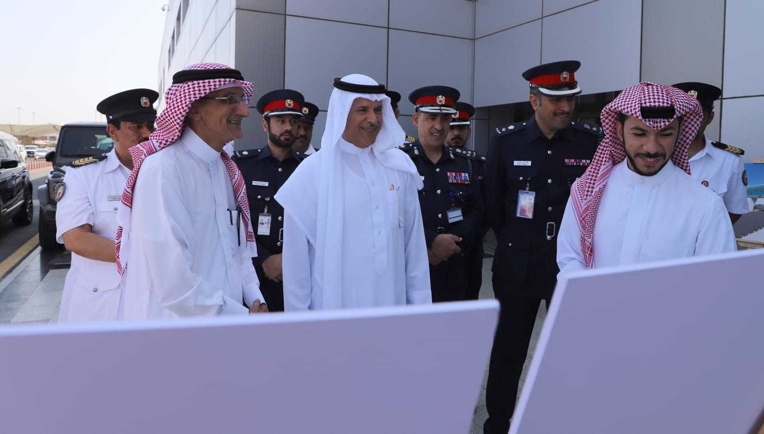 وكيل وزارة الداخلية لشئون الجوازات يتفقد مشروع التوسعة الخاص بكبائن الجوازات<