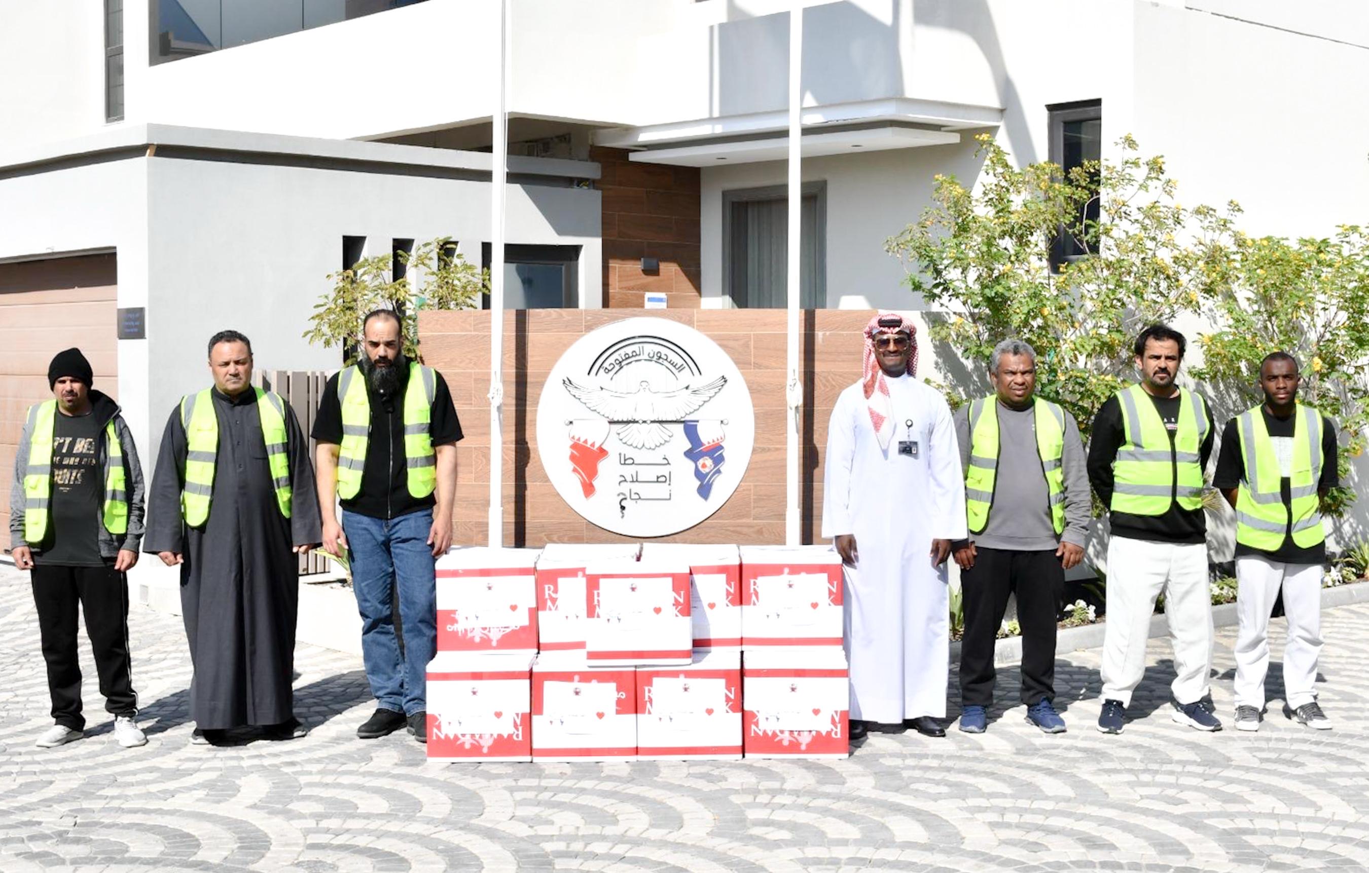 الادارة العامة لتنفيذ الاحكام والعقوبات البديلة متمثلة ببرنامج فاعل خير تطلق مبادرة السلة الرمضانية للعام الثاني على التوالي بالتعاون مع المحافظة الجنوبية في مبادرة (ماجلة الخير ٨)<