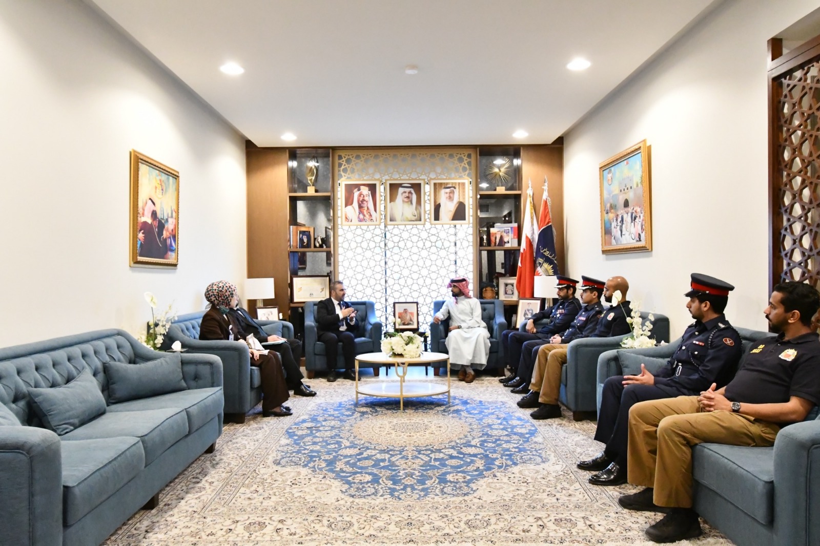 مدير عام تنفيذ الأحكام والعقوبات البديلة يستقبل وفدًا من مؤسسة حقوق الإنسان والمساواة بالجمهورية التركية<