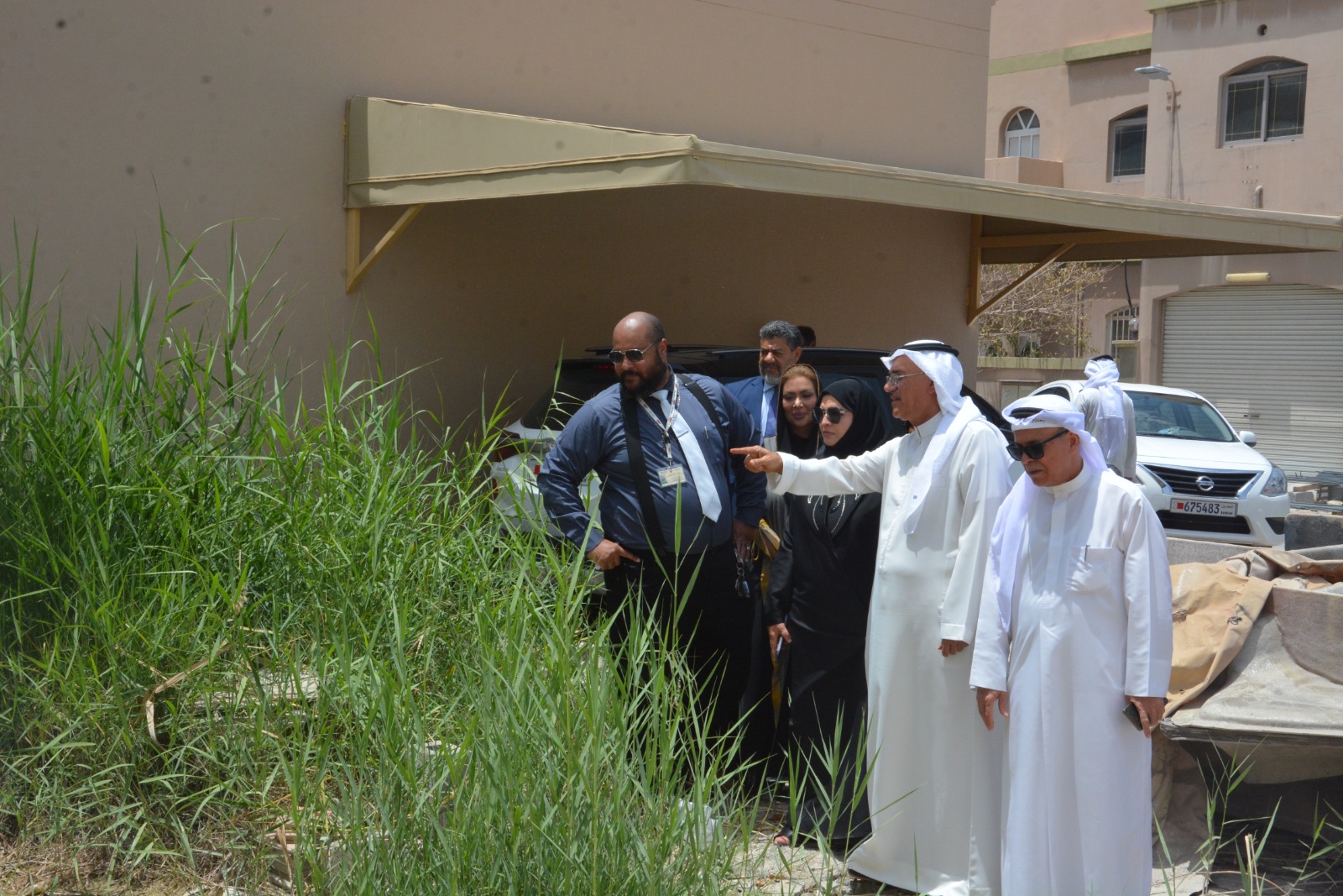 محافظة الشمالية يقوم بزيارة تفقدية لمنطقة سرايا بوقوة<