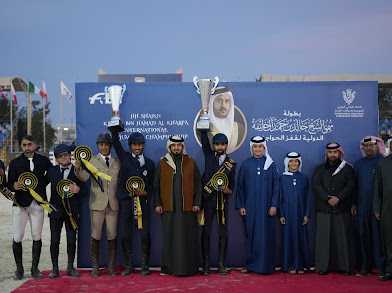 فريق وزارة الداخلية لقفز الحواجز يحرز المراكز الأولى في ختام المسابقة الكبرى لبطولة سمو الشيخ خالد بن حمد الدولية ذو النجمة الواحدة لقفز الحواجز<