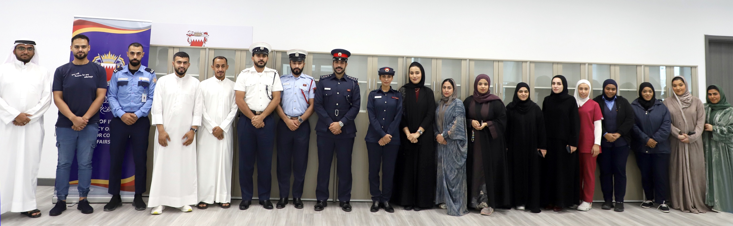 شؤون المجتمع برئاسة الأمن العام تنظم ورشة تعريفية حول تقديم البلاغات الإلكترونية عبر تطبيق <