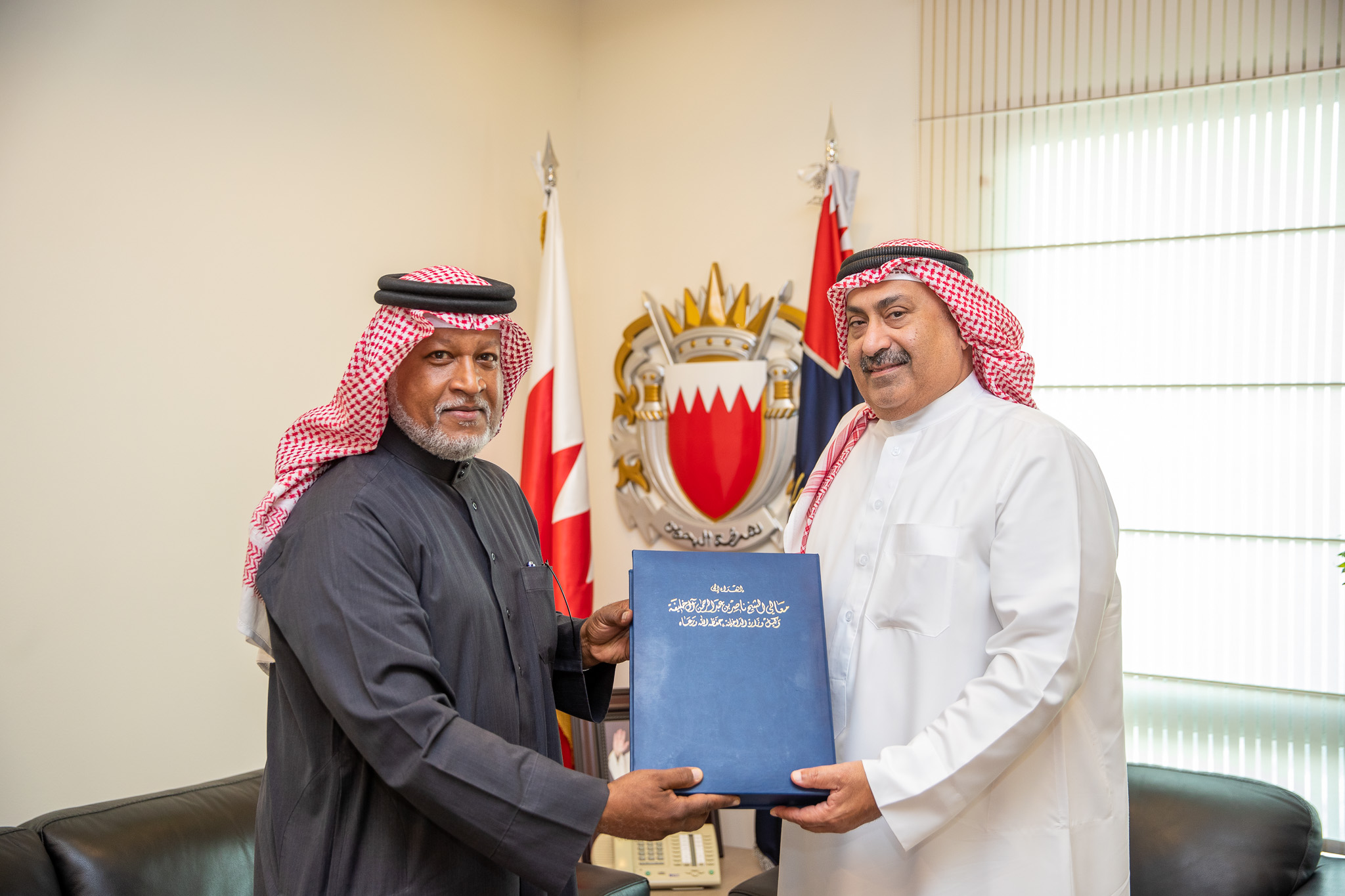 معالي وكيل وزارة الداخلية يستقبل باحثين بمناسبة حصولهما على درجة الدكتوراه<