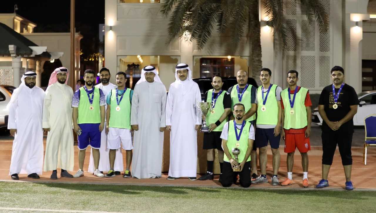 ختام بطولة رئاسة الأمن العام الرمضانية لسباعيات كرة القدم<