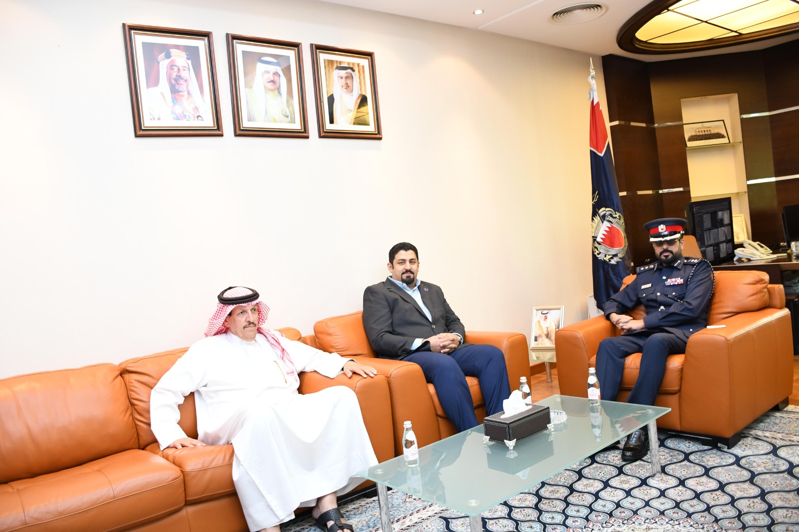 مدير عام شرطة الجنوبية يستقبل الرئيس التنفيذي للصحة والسلامة والأمن والبيئة بشركة بابكو<