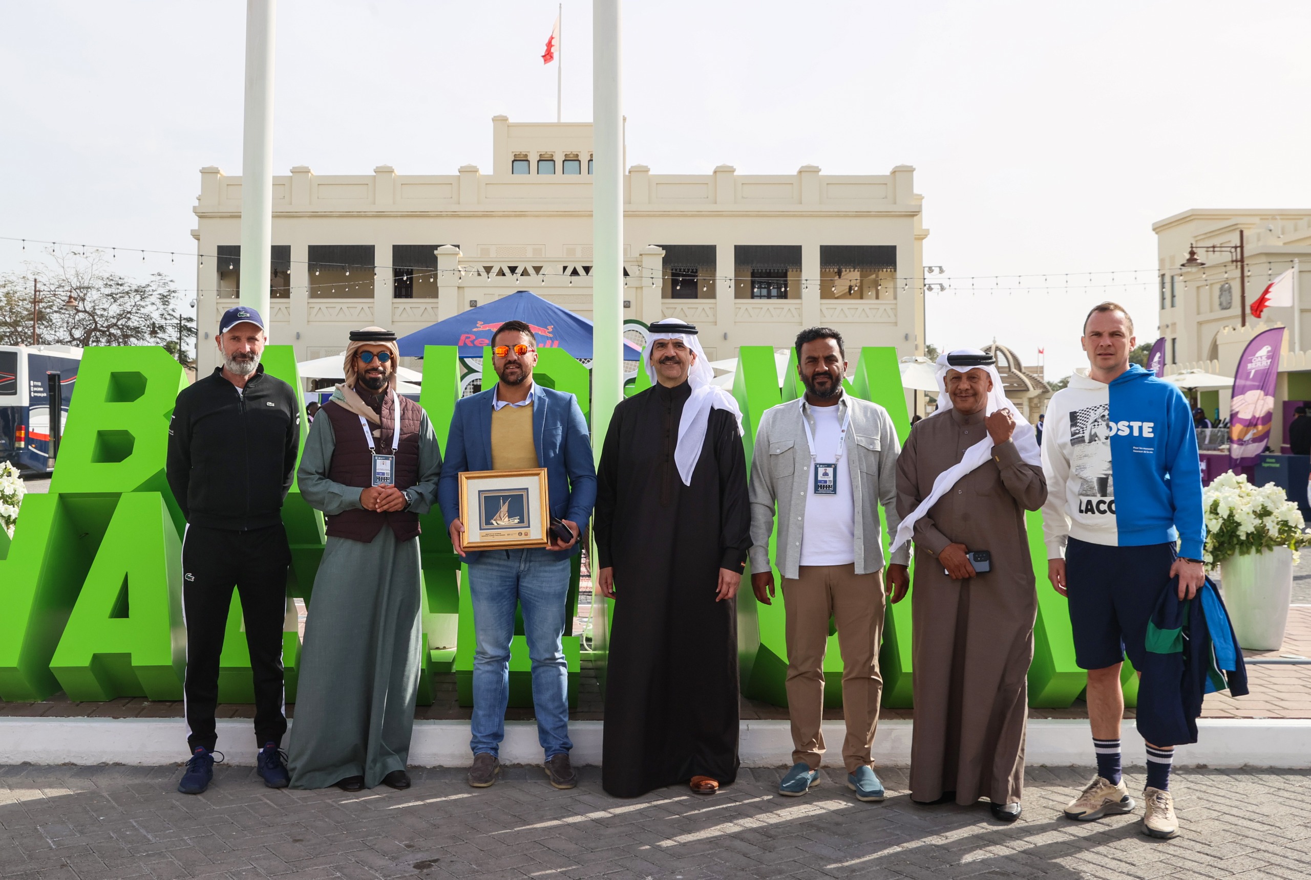 منافسات قوية في اليوم الثالث من بطولة وزارة الداخلية ATP تشالنجر ولقاء مميز بين الشيخ خالد بن راشد وتيبساريفيتش<