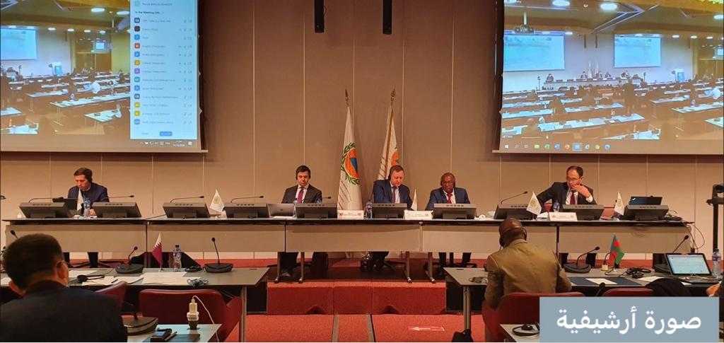 المكتب التنفيذي للجنة الوطنية لمواجهة الكوارث يشارك في اجتماع اللجنة الإدارية المنبثقة من اللجنة العمومية للمنظمة الدولية للحماية المدنية<