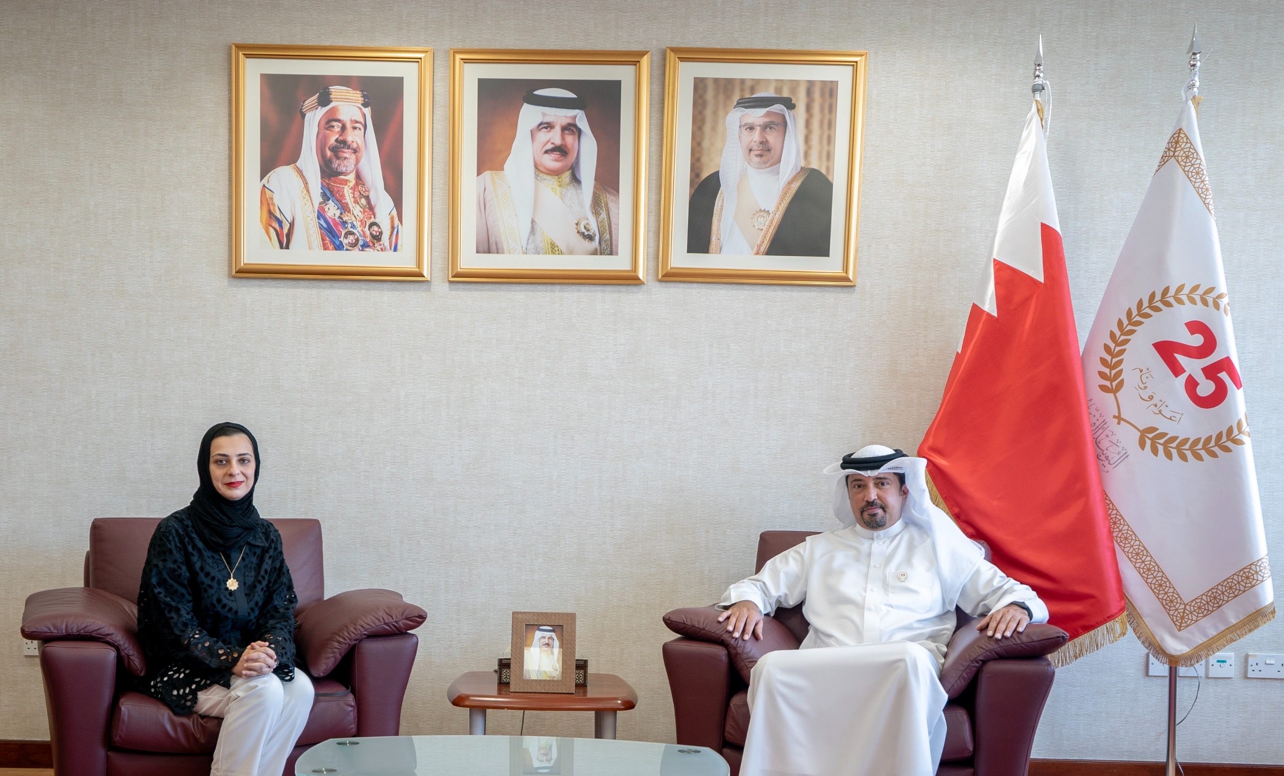 معالي رئيس الجمارك يستقبل الرئيس التنفيذي لصادرات البحرين<