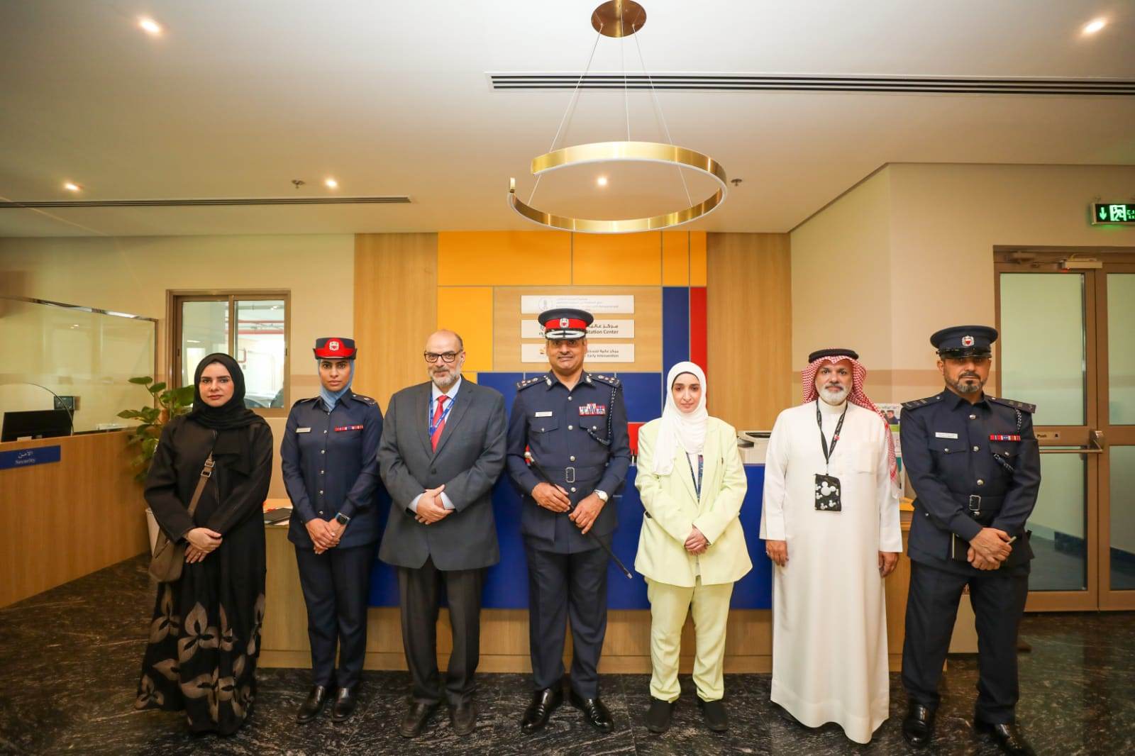 آمر الأكاديمية الملكية للشرطة يزور مركز عالية للتدريب والتأهيل والتدخل المبكر<