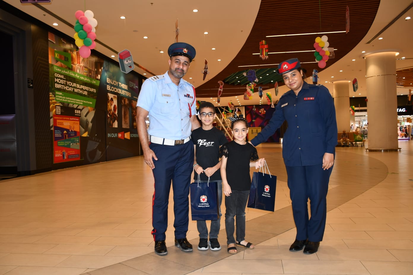 الإدارة العامة للدفاع المدني تطلق حملة توعوية للعودة إلى المدارس في المجمعات التجارية<