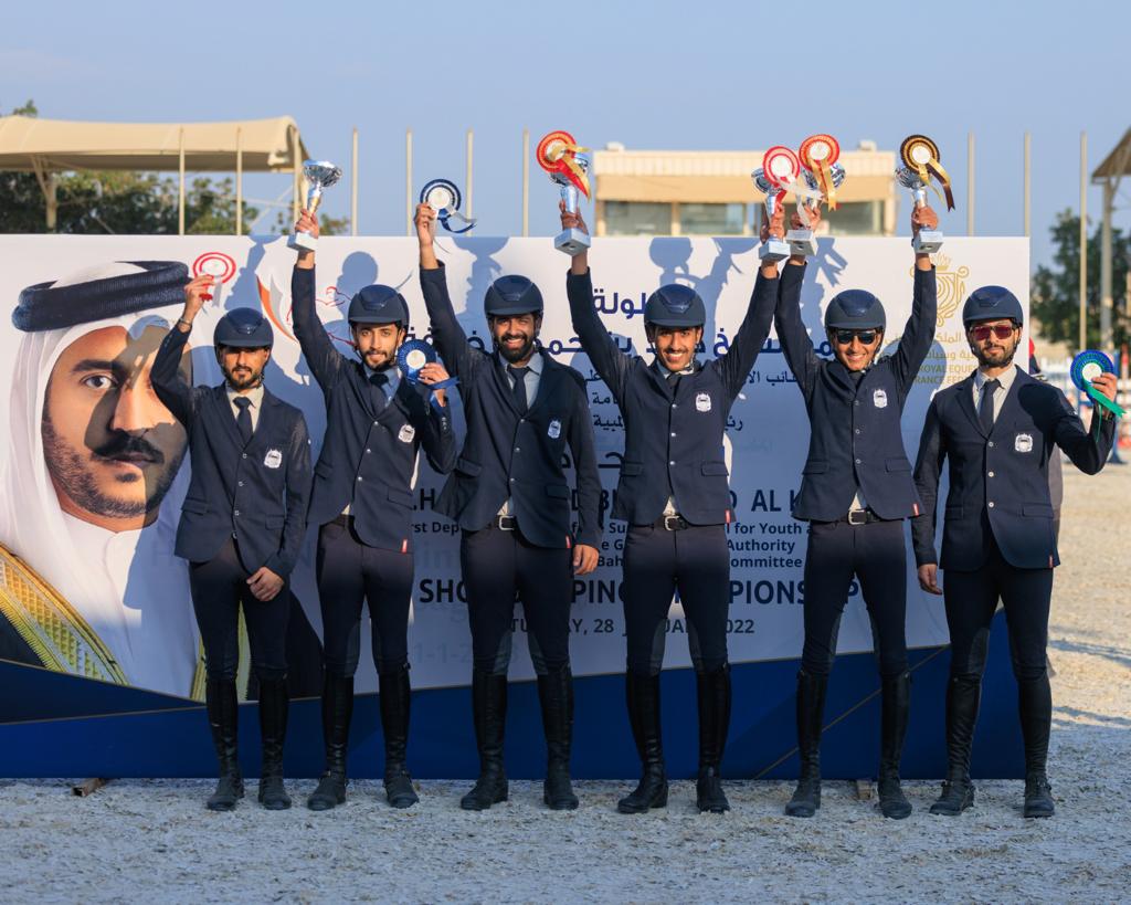 فريق وزارة الداخلية يحقق المركز الأول في المسابقة الكبرى في بطولة  سمو الشيخ خالد بن حمد آل خليفة  لقفز الحواجز <