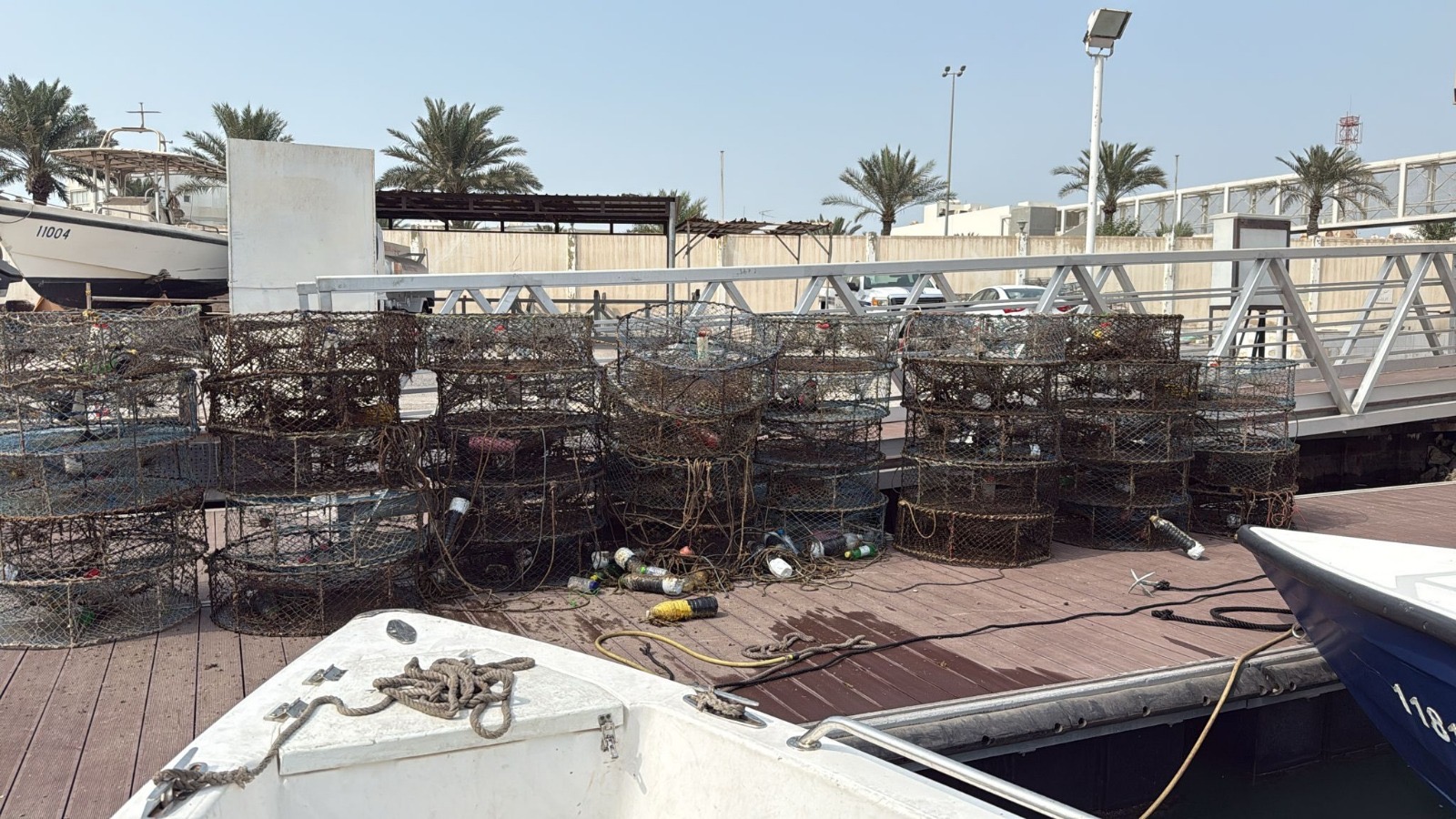 خفر السواحل يضبط 778 مصيدة وشباك صيد مخالفة في شهر أغسطس<