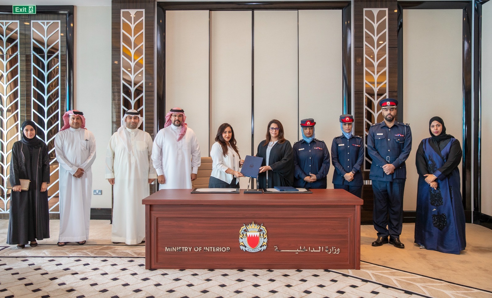 مكتب الوكيل المساعد للتخطيط والتنظيم يوقع اتفاقية 