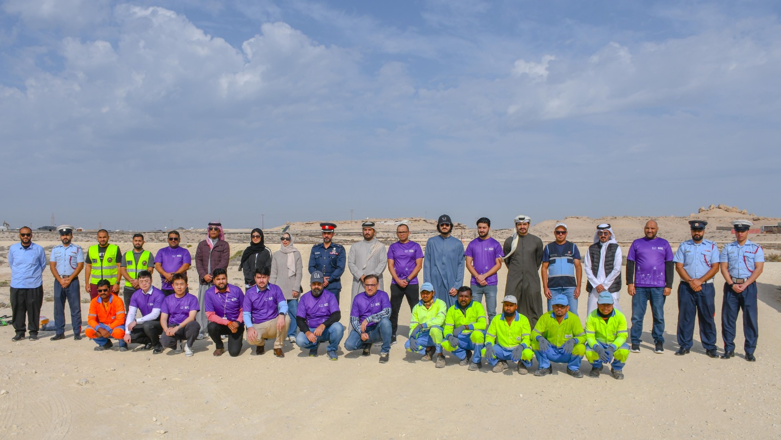 المحافظة الجنوبية تواصل حملة حافظ على بَرّك خلال موسم  البر بالتعاون مع شركة stc البحرين<