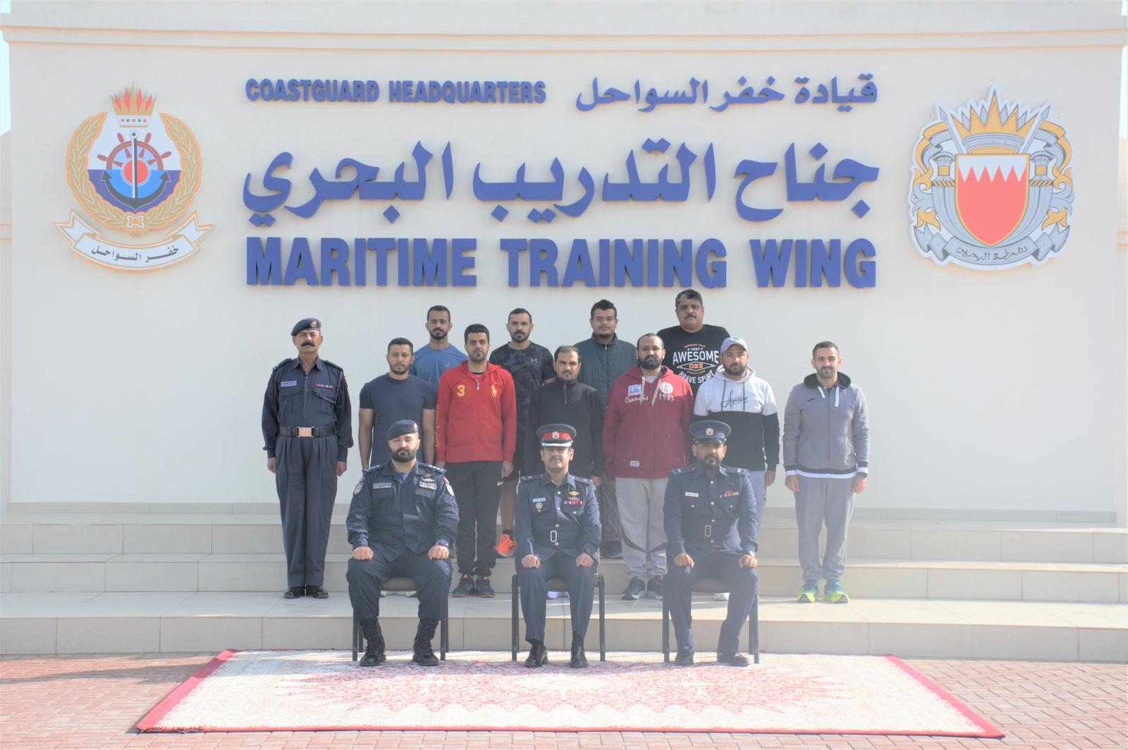 آمر جناح التدريب البحري بقيادة خفر السواحل يفتتح دورة 