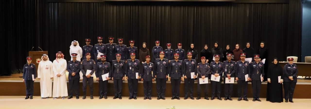 نائب المفتش العام يكرم المشاركين بدورة 