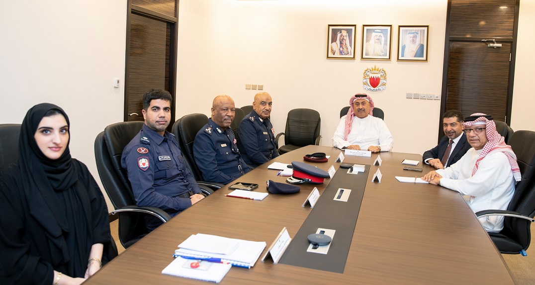 وكيل وزارة الداخلية يستقبل رئيس المؤسسة الوطنية لحقوق الإنسان<