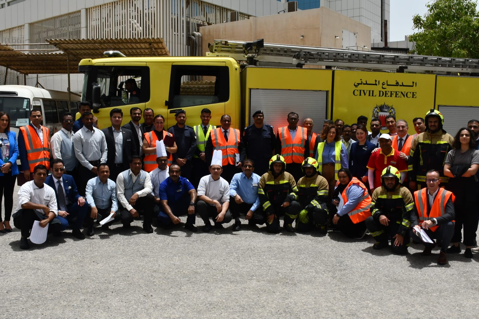 الدفاع المدني ينفذ تمرينين افتراضيين بهدف التعامل مع الحوادث بمختلف أنواعها<