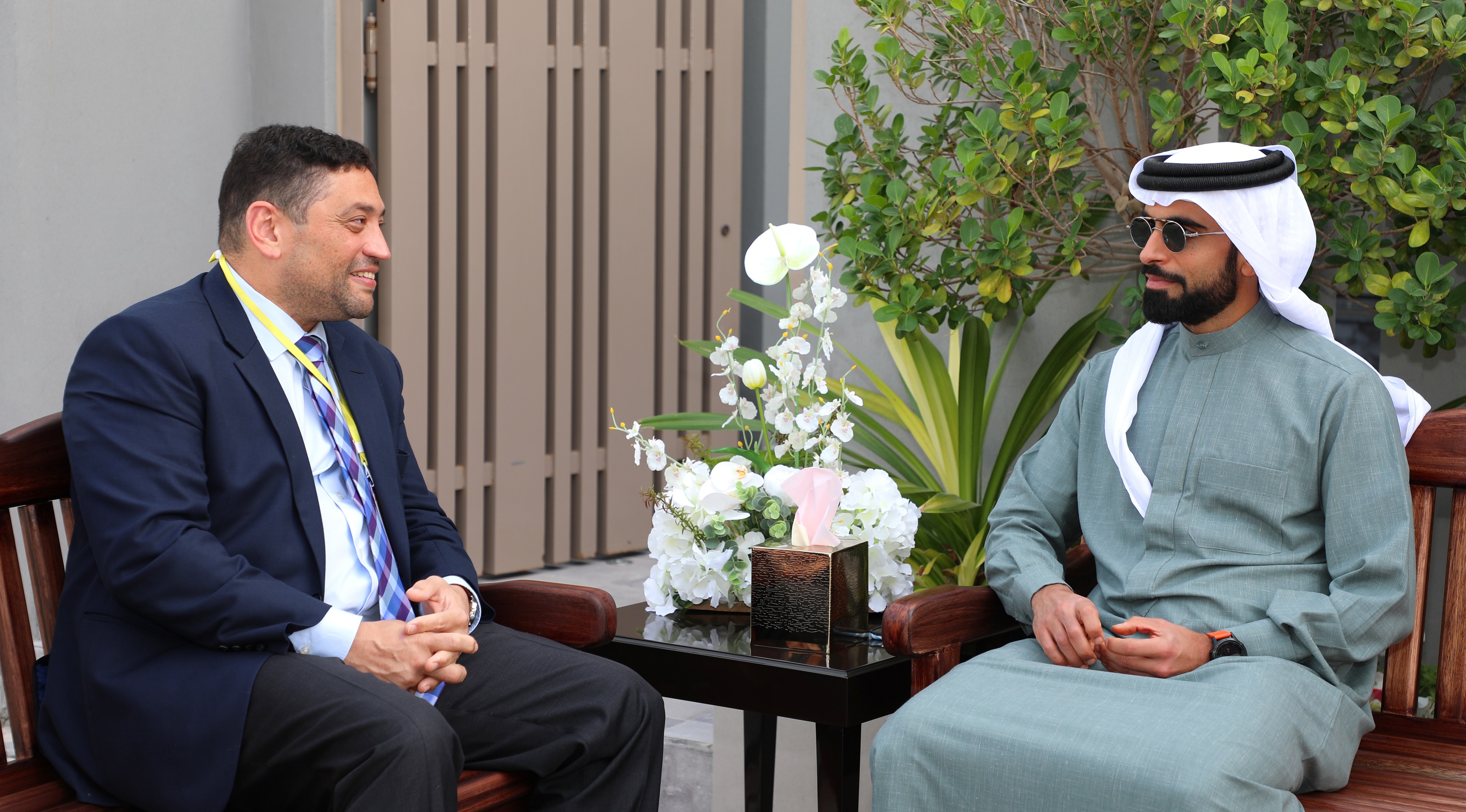 مدير عام تنفيذ الأحكام والعقوبات البديلة يستقبل نائب سفير الولايات المتحدة الأمريكية لدى البحرين<