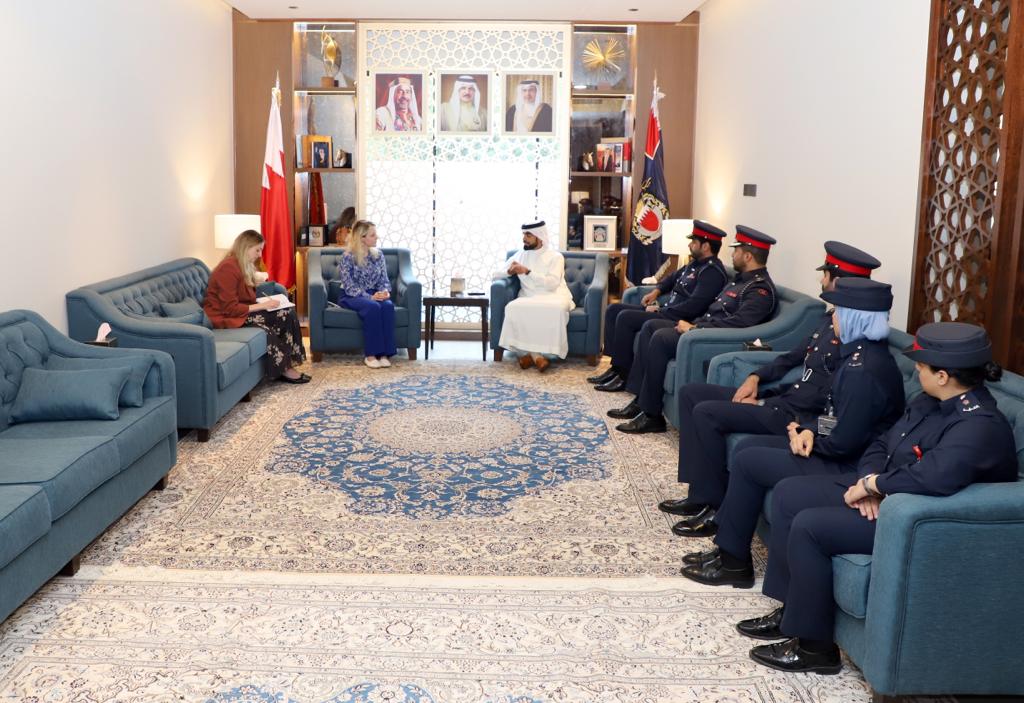 مدير عام تنفيذ الأحكام والعقوبات البديلة يستقبل نائب سفير المملكة المتحدة<