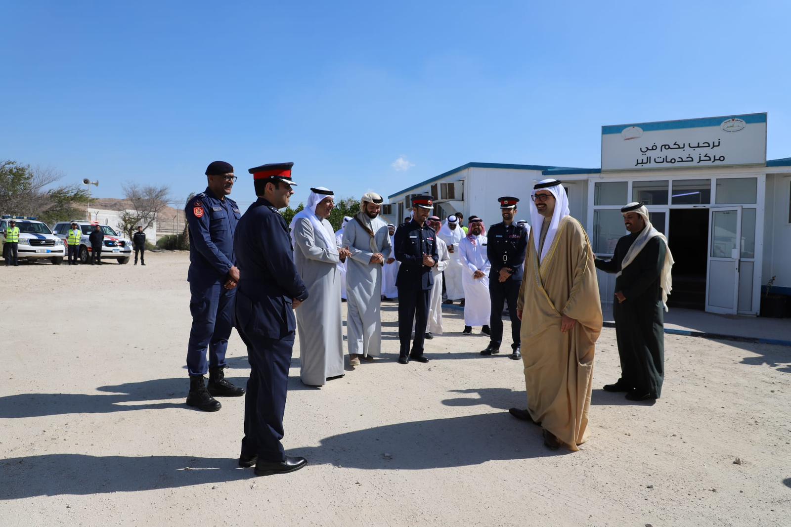 محافظ الجنوبية يزور مركز خدمات البر مع انتهاء موسم البر<