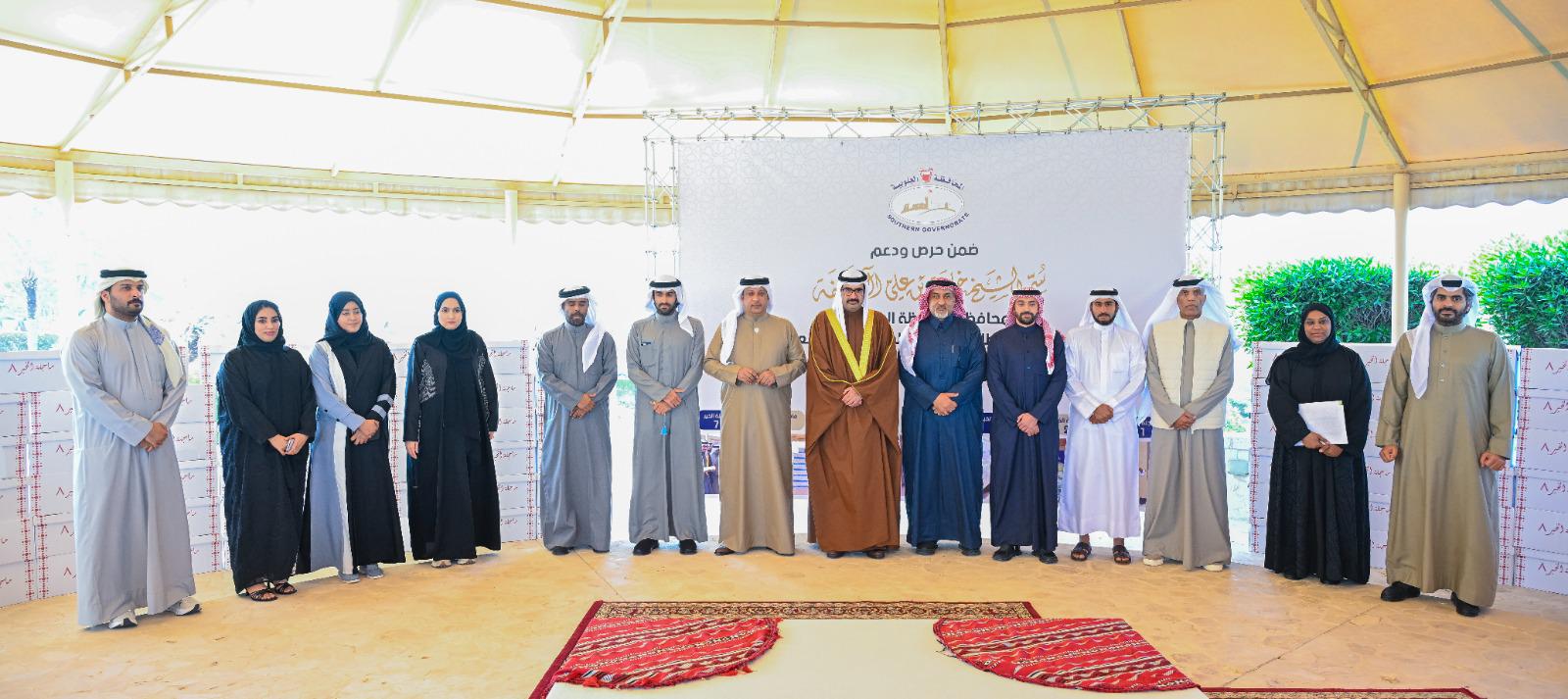 سمو محافظ الجنوبية يطلق المبادرة الخيرية والمجتمعية (ماجلة الخير 8) بتوزيع اكثر من 1000 سلة رمضانية<