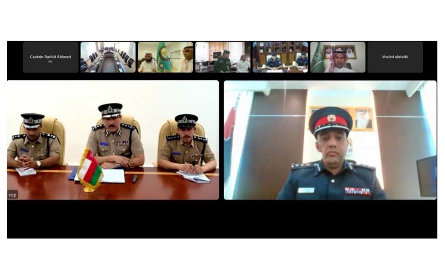 مدير مديرية شرطة المطار يشارك في اجتماع مسئولي أمن المطارات بدول مجلس التعاون<