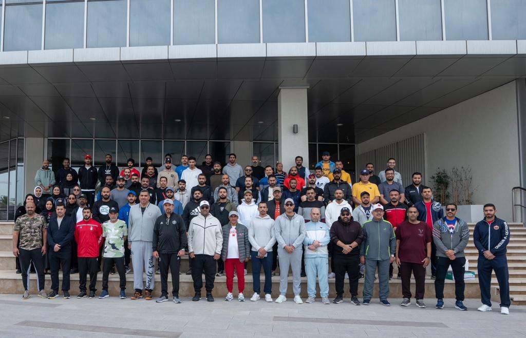 شئون الجمارك تقيم فعالية رياضية بمناسبة اليوم الوطني الرياضي<