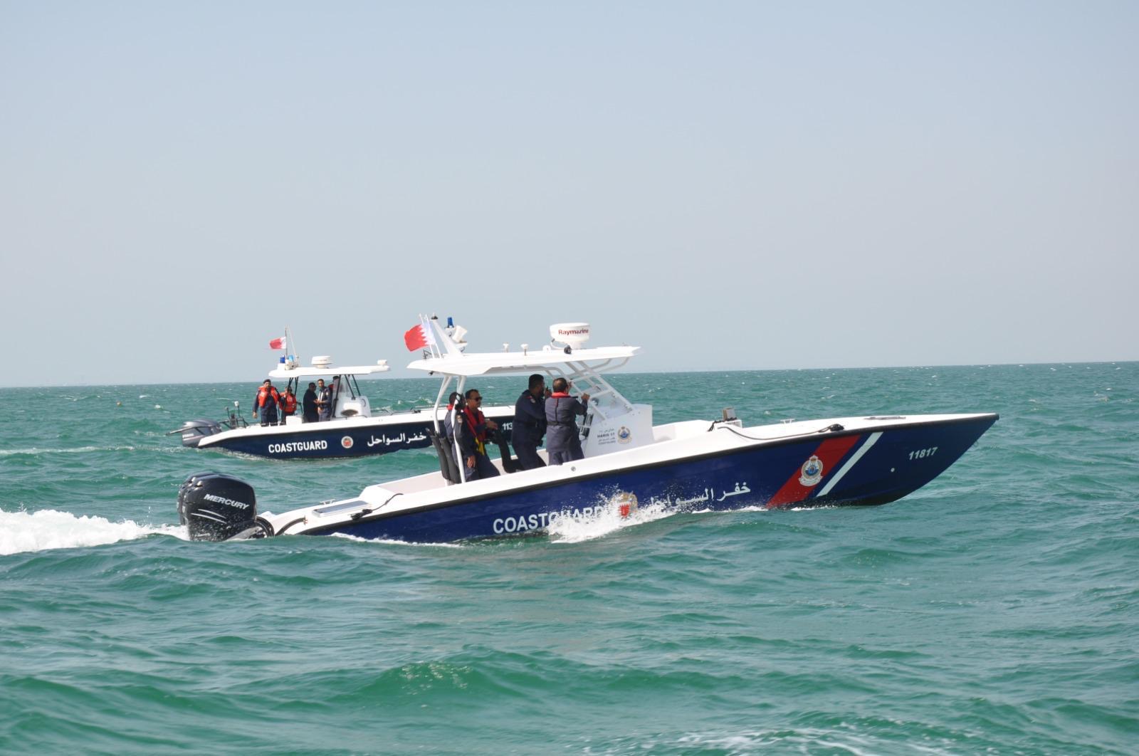 خفر السواحل ينفذ تمرين بحري مشترك بالتعاون مع الحرس الوطني وشركة بابكو (إنرجيز)<