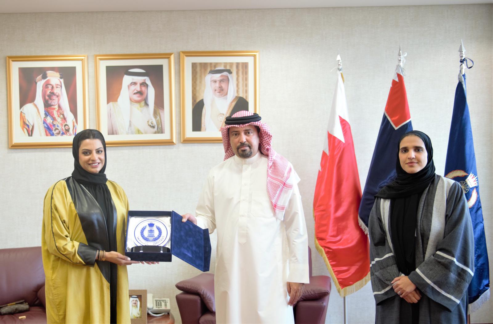 رئيس الجمارك يستقبل رئيس الجمعية البحرينية للملكية الفكرية<