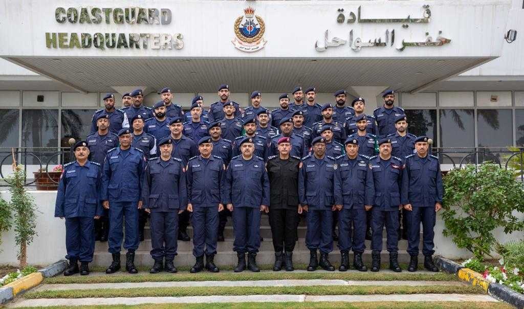 نائب رئيس الأمن العام يفتتح التمرين البحري المشترك الحارس اليقظ 11<