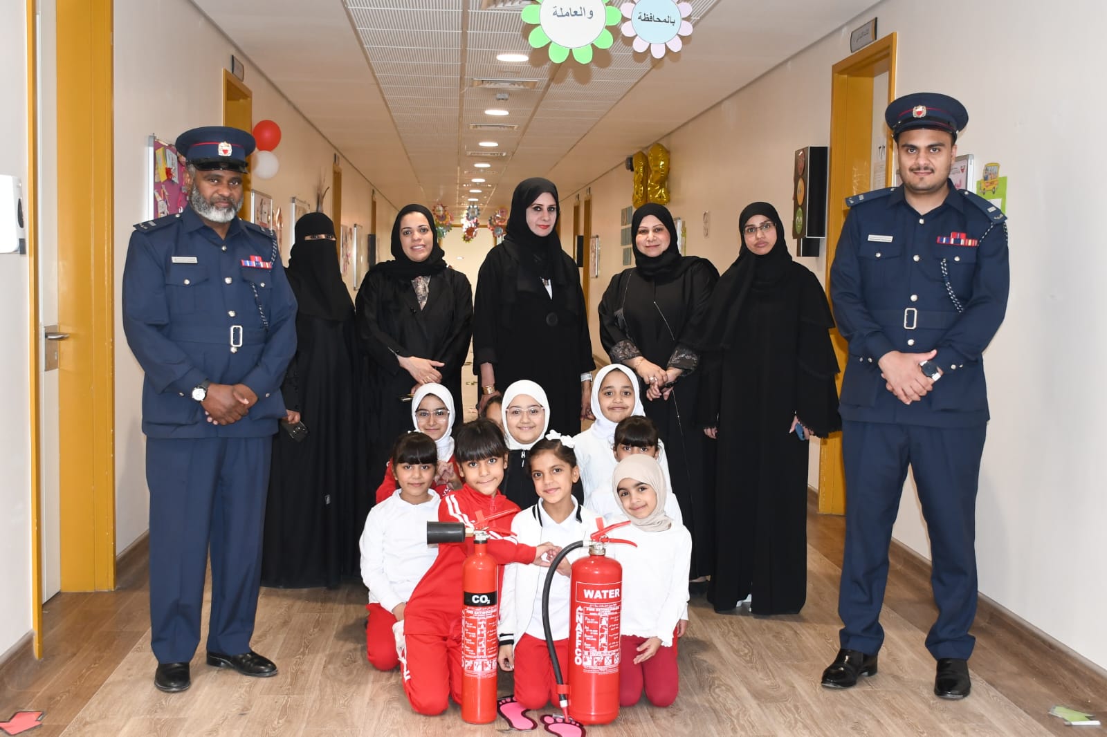 تزامناً مع اليوم العالمي للدفاع المدني... الإدارة العامة للدفاع المدني تزور مدرسة المالكية الابتدائية الإعدادية للبنات<