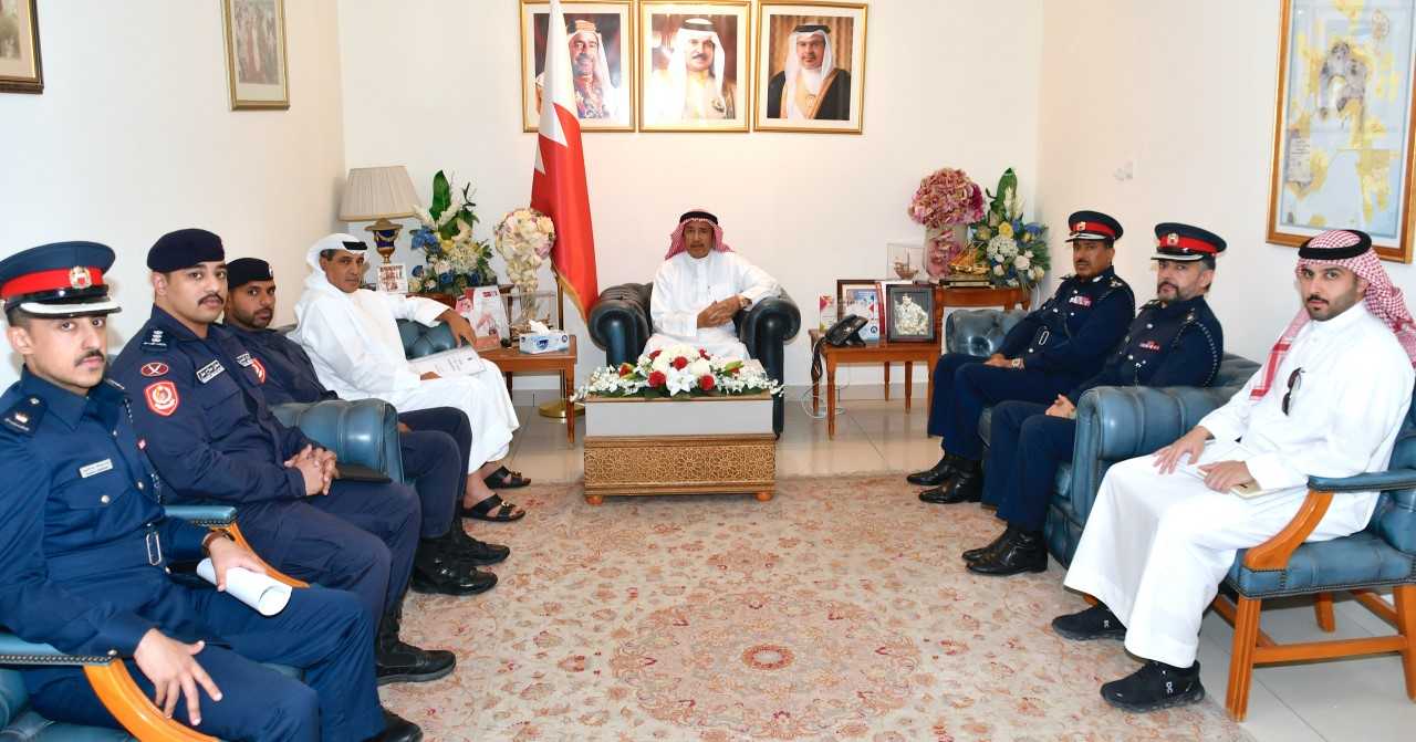 محافظ المحرق: جهود مستمرة لضمان السلامة العامة وتعزيز الأمن<