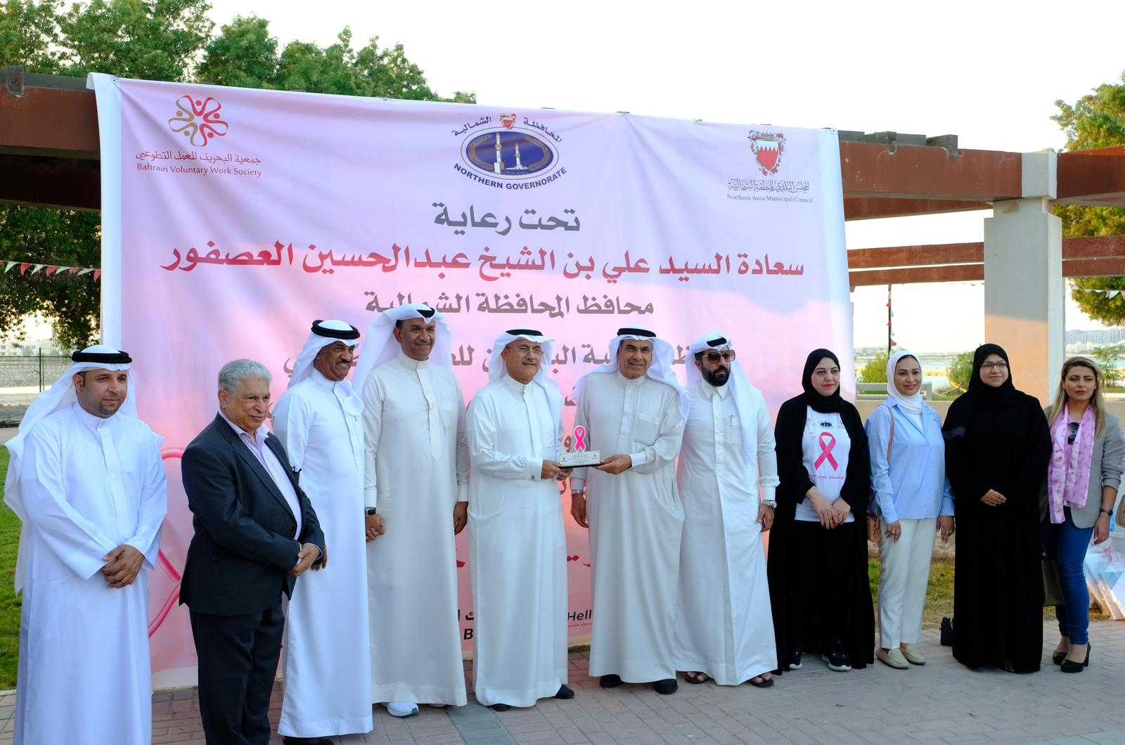 المحافظة الشمالية تنظم فعالية صحية توعوية بالتزامن مع شهر التوعية بمرض السرطان<