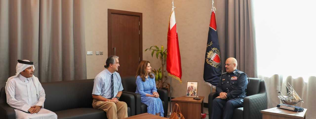 رئيس الأمن العام يستقبل وفداً من القيادة الوطنية لحماية الحدود البريطانية والعبودية الحديثة<