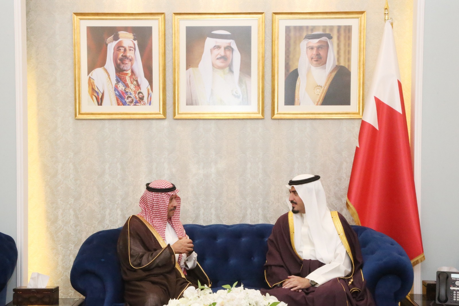 محافظ العاصمة يؤكد خلال استقباله السفير السعودي عمق العلاقات الأخوية بين البلدين<