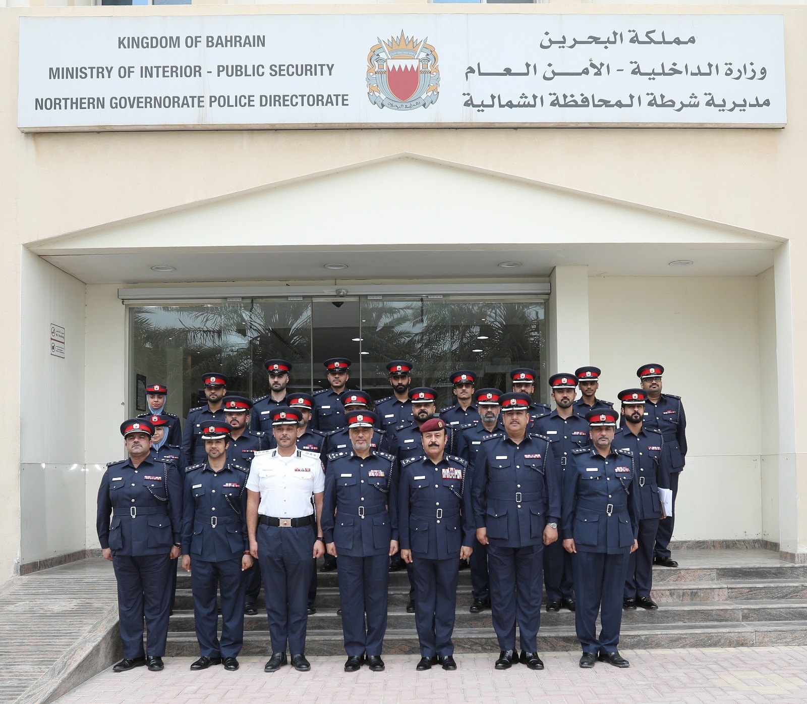 المفتش العام بوزارة الداخلية يزور مديرية شرطة المحافظة الشمالية<