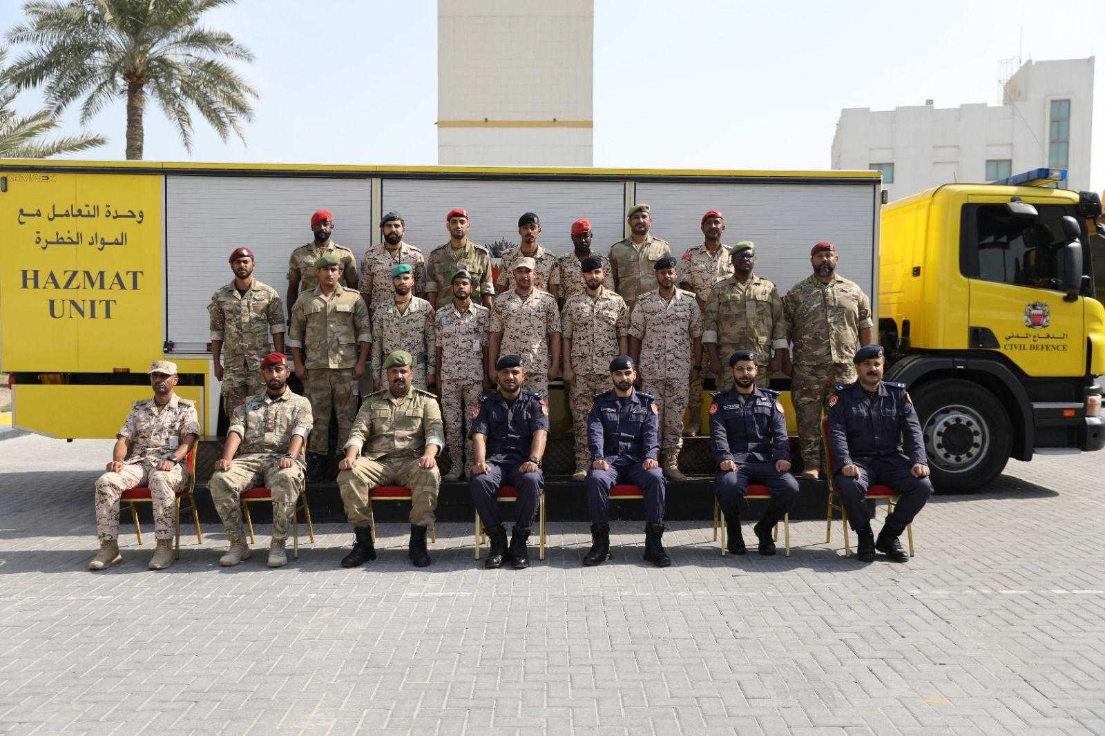 مدرسة الدفاع المدني تنظم سلسلة من المحاضرات في المواد الخطرة وأنواعها وكيفية التعامل معها<