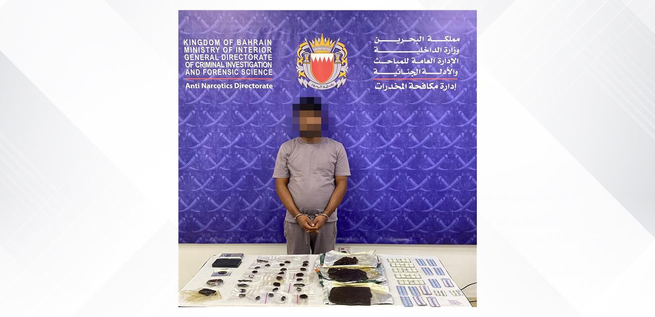 شرطة مكافحة المخدرات : القبض على عدد من الأشخاص بحوزتهم أكثر من 2 كيلو جرام من المواد المخدرة تبلغ قيمتها 24 ألف دينار<