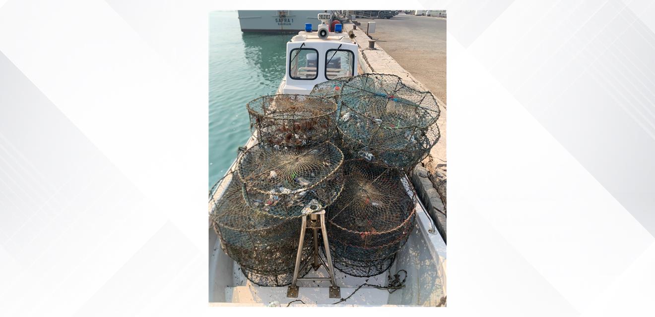 خفر السواحل تضبط 2485 مصيدة وشباك صيد مخالفة خلال شهري أكتوبر ونوفمبر<