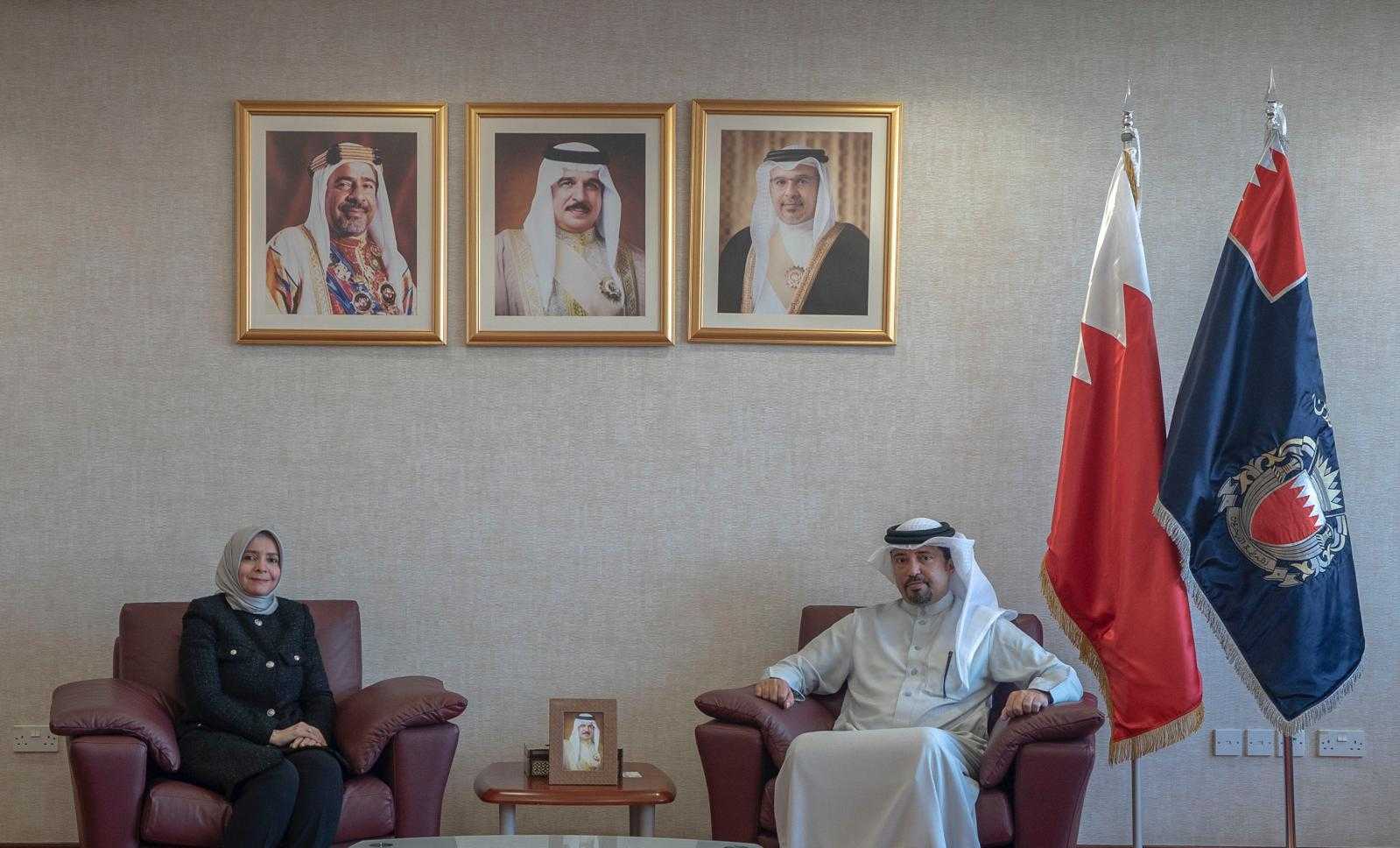 معالي رئيس الجمارك يستقبل سفير جمهورية تركيّا لدى مملكة البحرين <