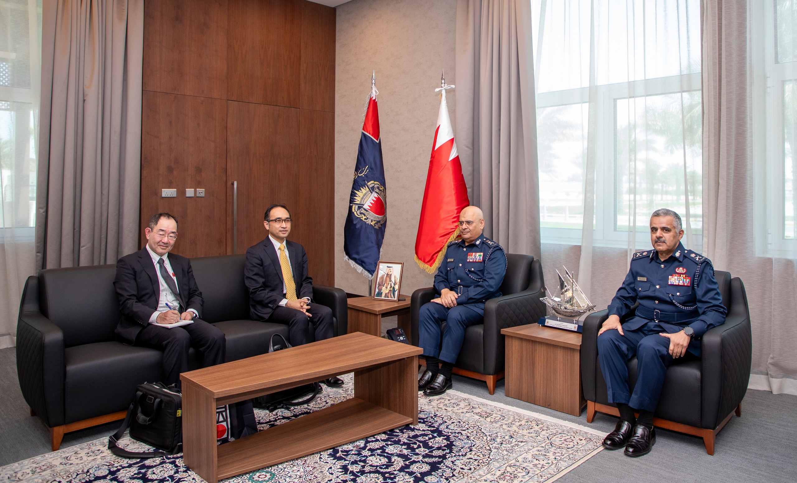 رئيس الأمن العام يستقبل مدير عام وحدة مكافحة الارهاب في نطاق الشرق الاوسط<